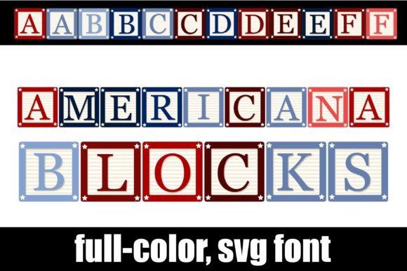 Americana Blocks: Bold, Bright, and Built for Impact