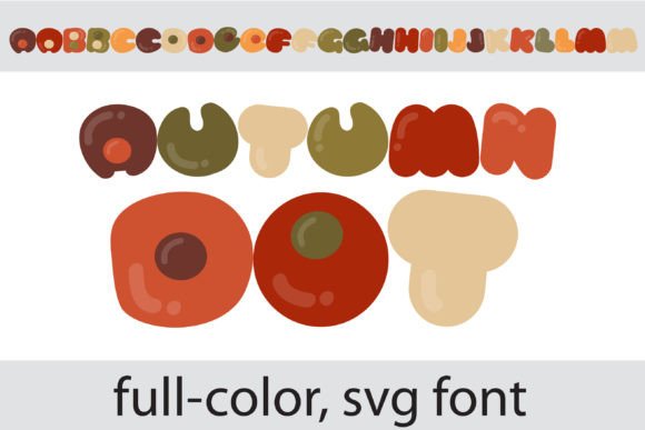Autumn Dot: A Creative Font for Real Projects
