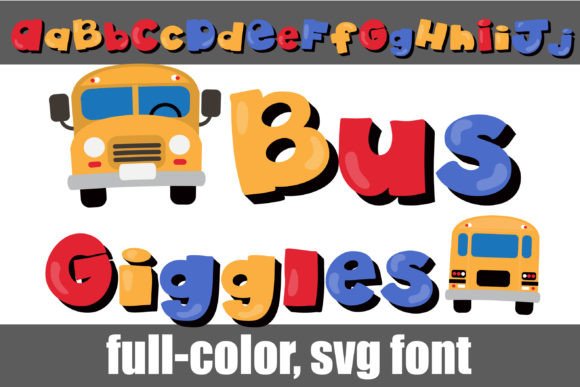 Bug Giggles: A Color Font for Bold Campaigns