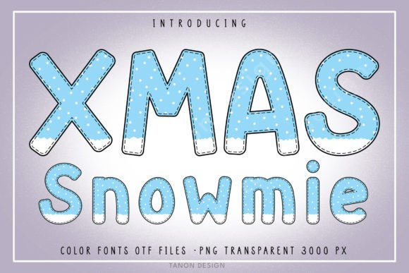 Christmas Snowmie Font