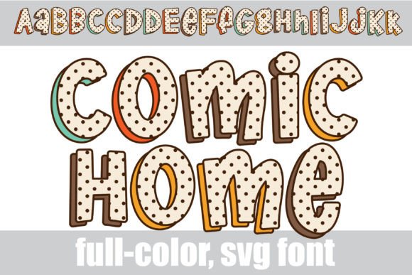 Comic Home: A Bold, Playful Typeface