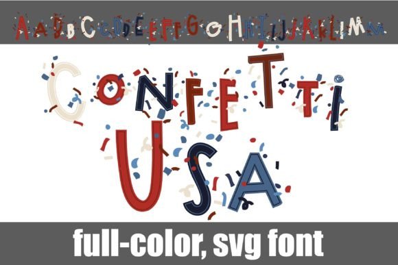 Confetti Usa: A Bold Font for Branding