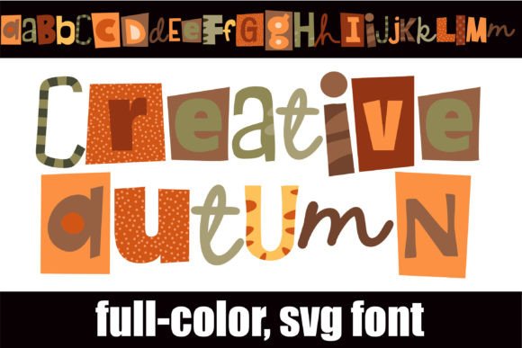 Creative Autumn Font