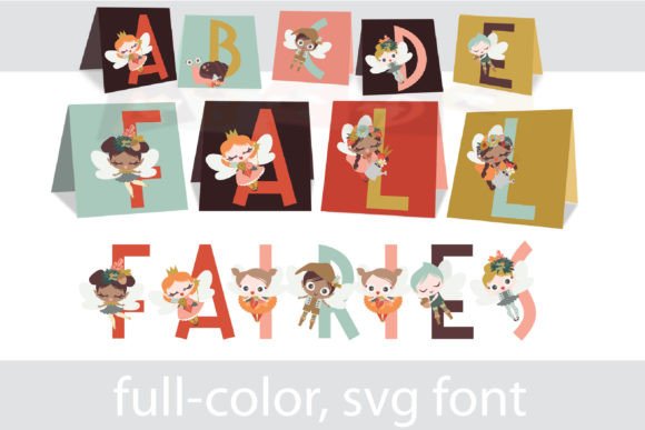 Fall Fairies Cards Font Review