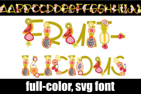 Fruitilicious Font for Business Branding