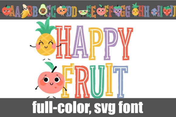 Happy Fruit Font Review
