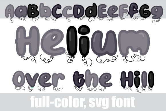 Helium - Over the Hill Font