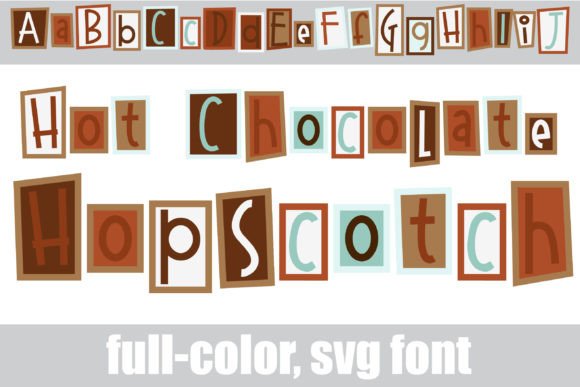 Hot Chocolate Hopscotch Font