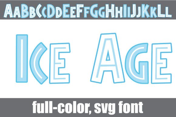 Ice Age Font: Bold, Stylish, and Ready for Web Design