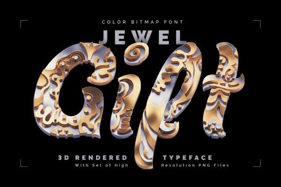 Jewel Gift: A Luxurious Font for Editorial Design