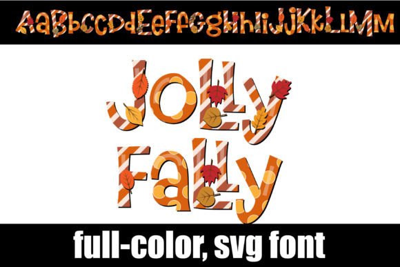 Jolly Fally: A Playful Color Font