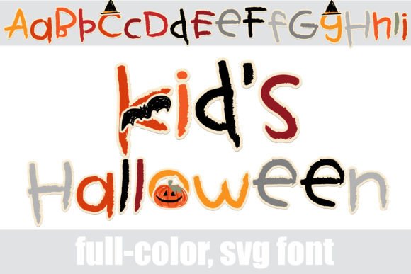 Kids Halloween Font for Creative Makers