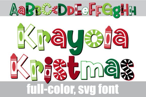 Krayola Kristmas Font for Web Design