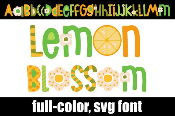 Lemon Blossom Font: A Bright Typographic Choice