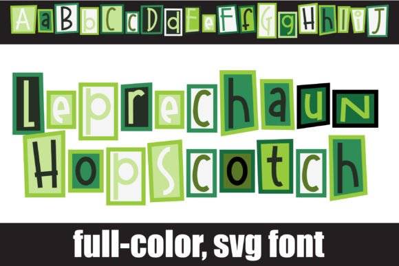 Leprechaun Hopscotch: A Whimsical Font for Creative Makers