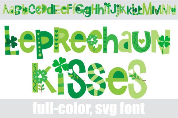 Leprechaun Kisses: A Whimsical Typeface for Digital Branding
