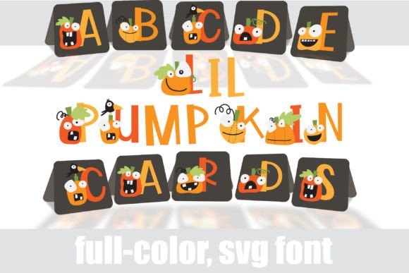 Lil Pumpkin Cards Font
