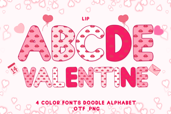 Lip: A Colorful Font for Creative Projects