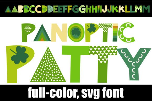 Panoptic Patty Font: Bold and Vibrant