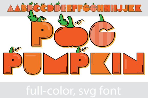 Pog Pumpkin: A Bold Font for Digital Campaigns