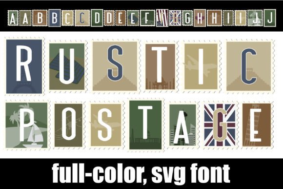 Rustic Postage: A Font with Character
