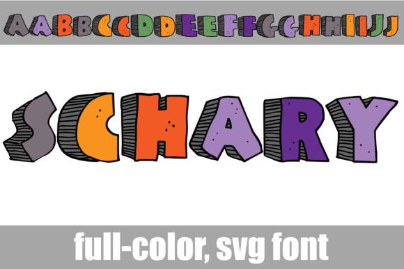 Schary: A Fun Halloween Font for Web Design