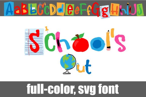 School’s Out Font Review