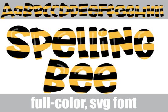 Spelling Bee Font: A Playful Typeface for Creative Branding Projects