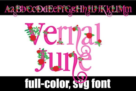 Vernal June Font: A Colorful Choice for Web Design