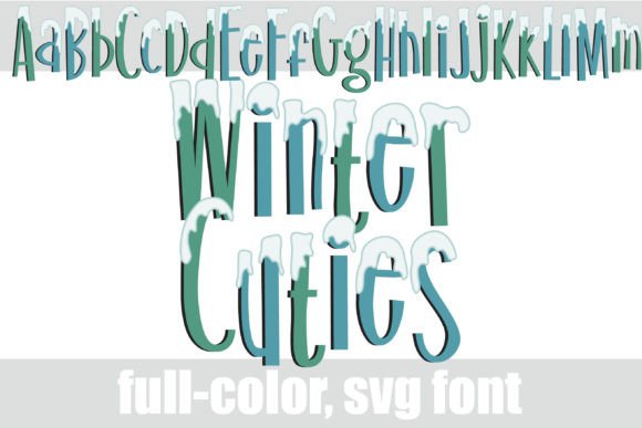 Winter Cuties: A Whimsical Font for Web Design